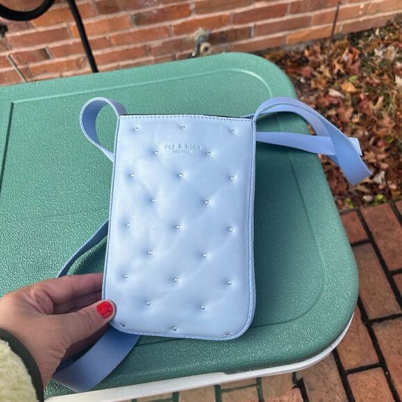 Rag & Bone Riser Leather Crossbody Pouch NWT - Picture 2 of 10